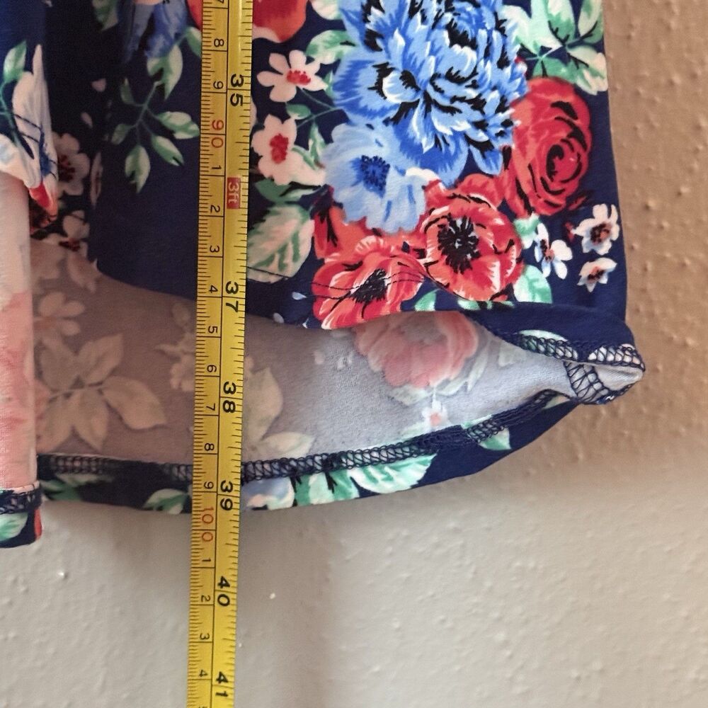 Bobbie Brooks Ladies Dress Floral Short Sleeve Women's Small Romantic Casual - Picture 8 of 8
